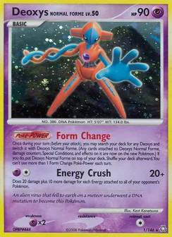 Deoxys Normal Forme, Holofoil