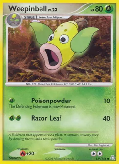 Weepinbell, Normal
