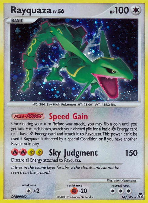 Rayquaza, Legends Awakened #14