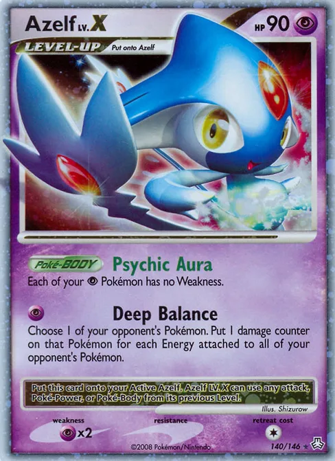 Azelf LV.X, Legends Awakened #140