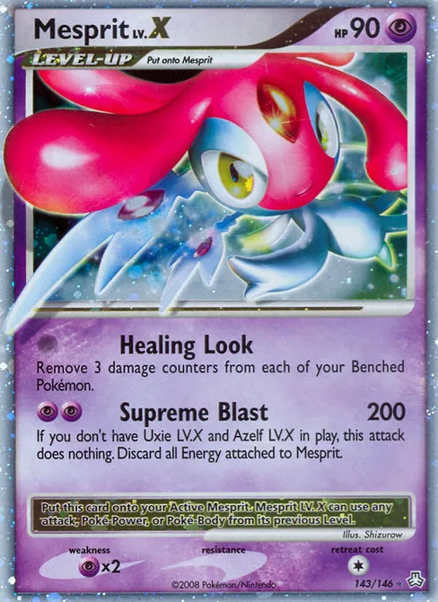 Mesprit LV.X, Legends Awakened #143