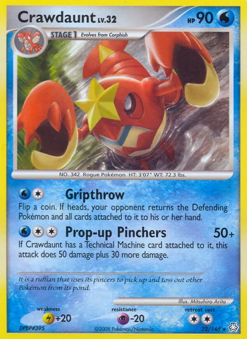 Crawdaunt, Legends Awakened #22