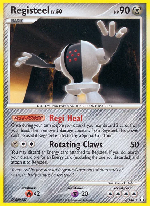 Registeel, Legends Awakened #39