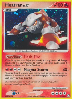 Heatran, Holofoil