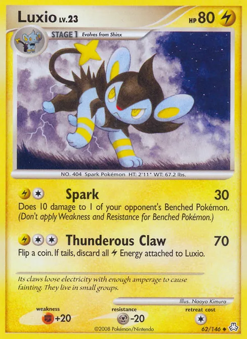 Luxio, Legends Awakened #62