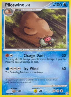 Piloswine, Normal