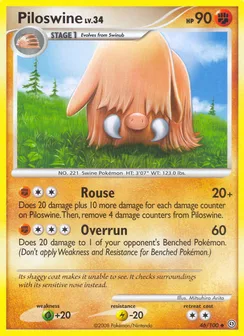 Piloswine, Normal