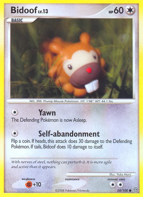 Bidoof, Stormfront #54