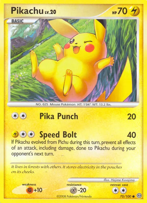Pikachu, Stormfront #70