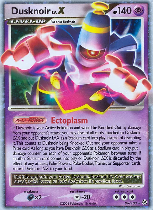 Dusknoir LV.X, Stormfront #96