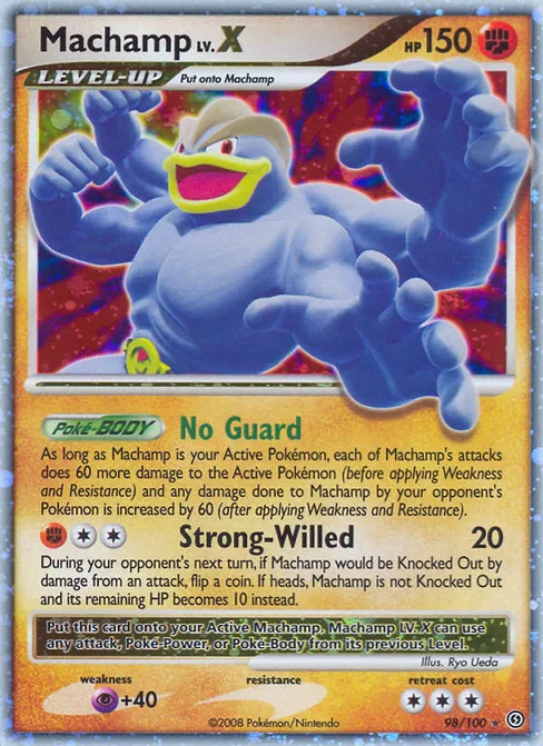 Machamp LV.X, Stormfront #98