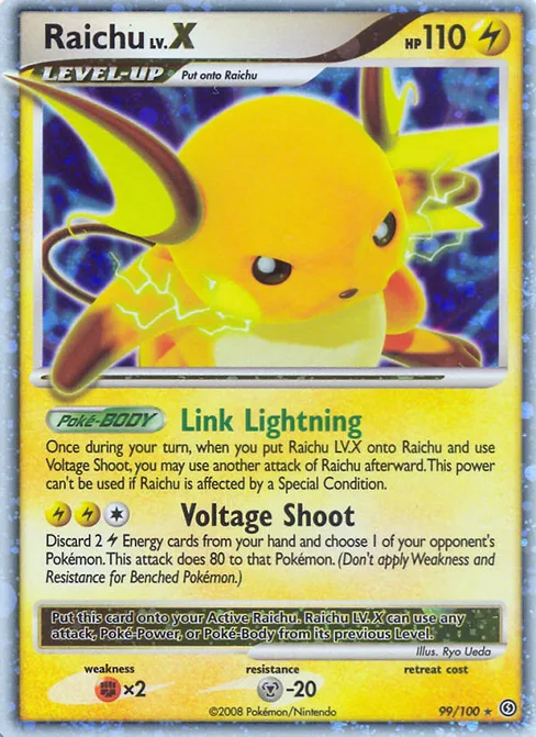 Raichu LV.X, Stormfront #99