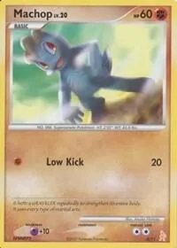 Machop, DP Trainer Kit: Manaphy & Lucario #5