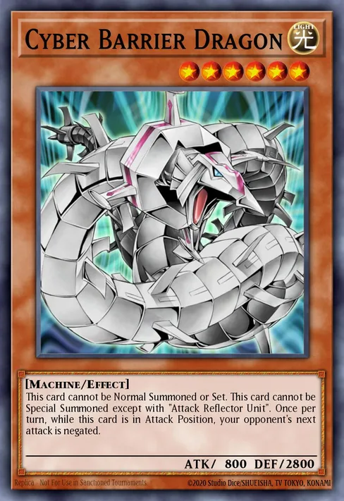 Cyber Barrier Dragon, Duelist Pack: Zane Truesdale #DP04-EN002
