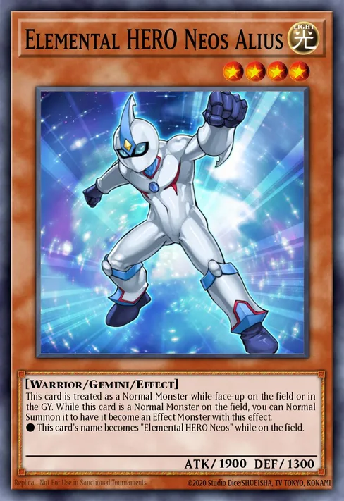 Elemental HERO Neos Alius, Duelist Pack: Jaden Yuki 3 #DP06-EN005