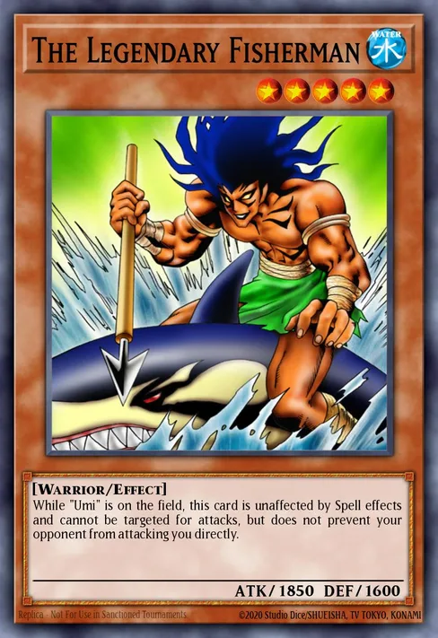 The Legendary Fisherman, Duelist Pack: Battle City #DPBC-EN028