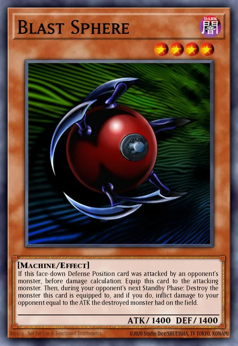 Blast Sphere, Duelist Pack: Battle City #DPBC-EN042