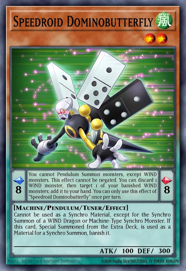 Speedroid Dominobutterfly