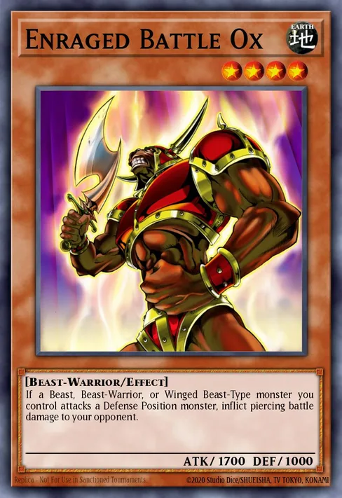 Enraged Battle Ox, Duelist Pack: Kaiba #DPKB-EN018