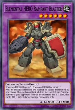 Elemental HERO Rampart Blaster