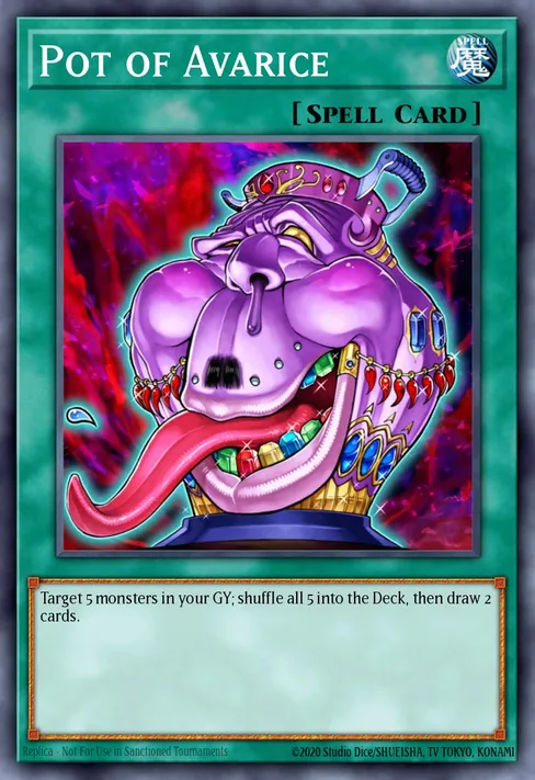 Pot of Avarice, Dark Revelation Volume 4 #DR04-EN097