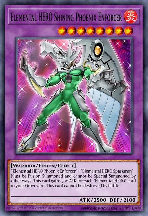 Elemental HERO Shining Phoenix Enforcer, Dark Revelation Volume 4 #DR04-EN213