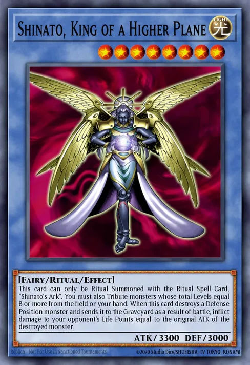 Shinato, King of a Higher Plane, Dark Revelation Volume 1 #DR1-EN178