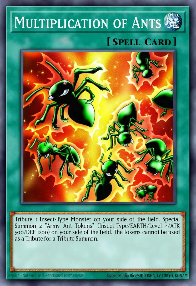Multiplication of Ants