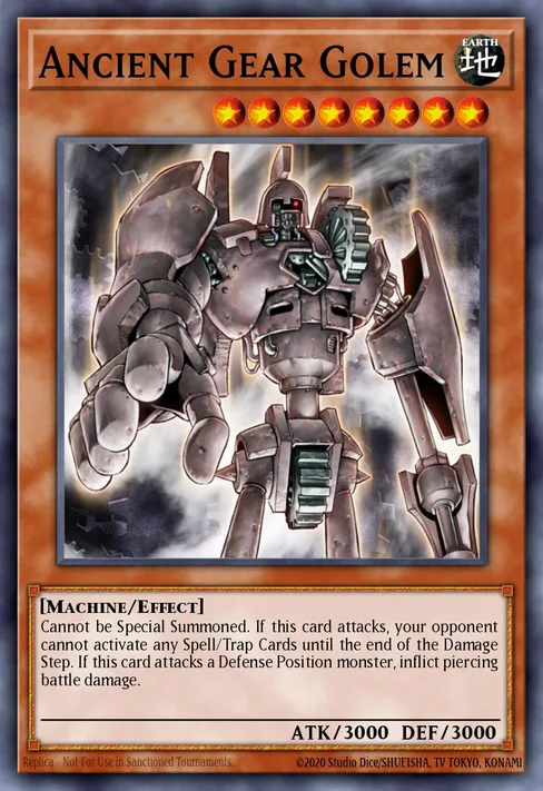 Ancient Gear Golem, Dark Revelation Volume 3 #DR3-EN186