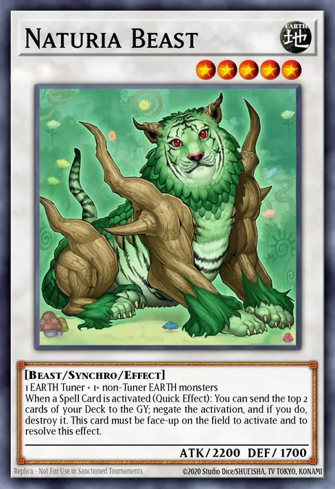 Naturia Beast, Duel Terminal 2 #DT02-EN032