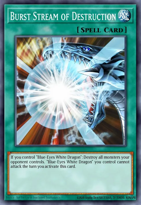 Burst Stream of Destruction, Duel Terminal - Preview Wave 2 #DTP1-EN013