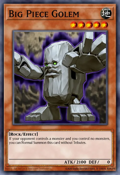 Big Piece Golem, Duel Terminal - Preview Wave 2 #DTP1-EN023