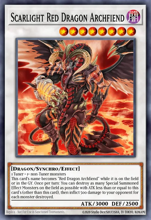 Scarlight Red Dragon Archfiend, Duel Devastator #DUDE-EN013