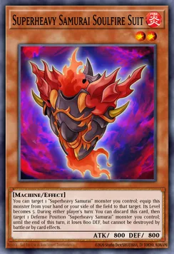 Superheavy Samurai Soulfire Suit