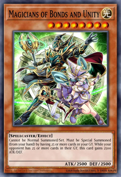 Magicians of Bonds and Unity, Duelist Nexus #DUNE-EN000