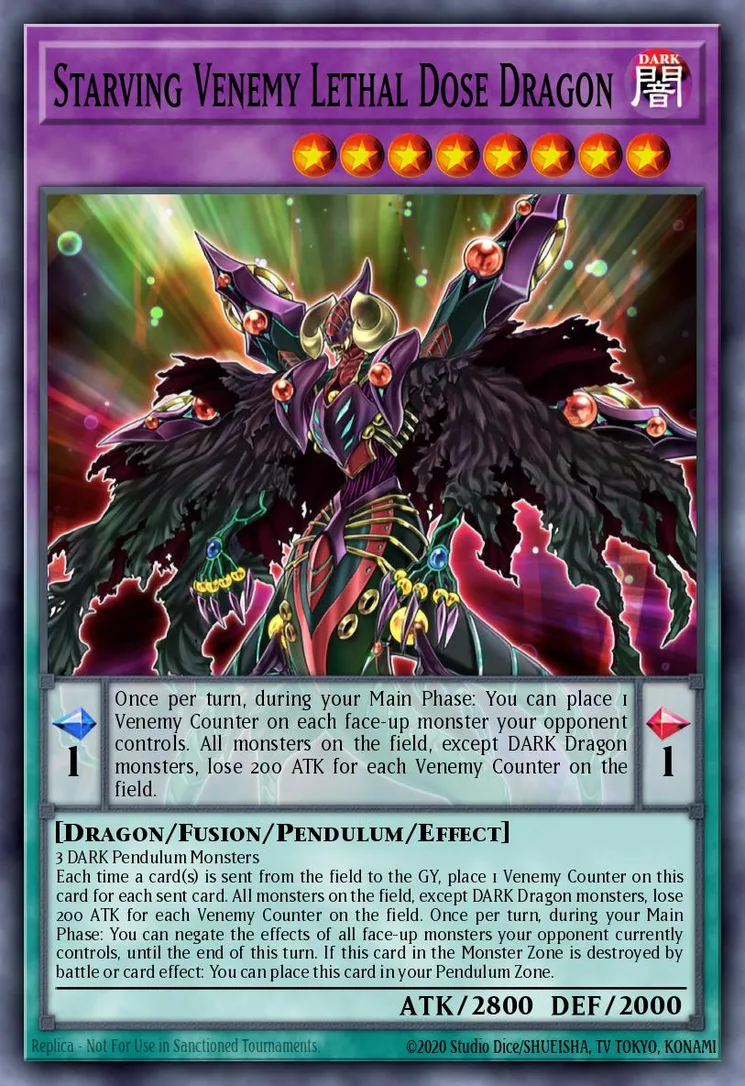 Starving Venemy Lethal Dose Dragon