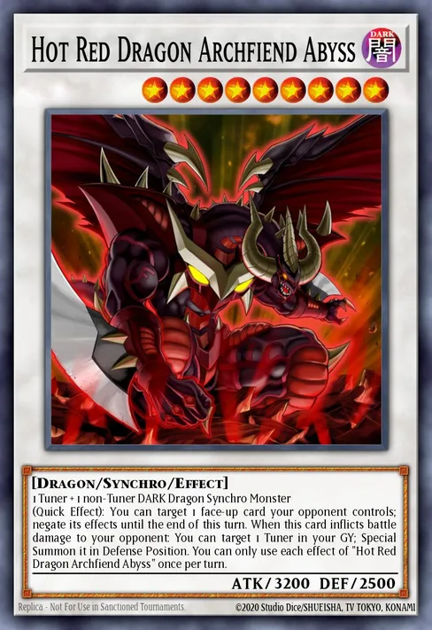Hot Red Dragon Archfiend Abyss, Duel Power #DUPO-EN057