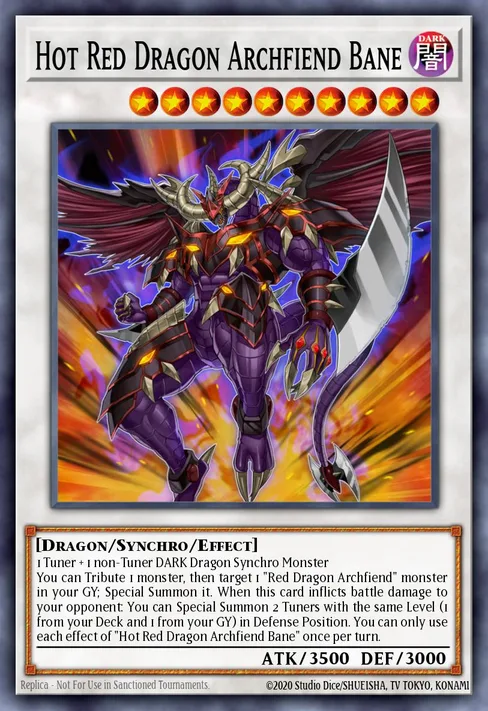 Hot Red Dragon Archfiend Bane, Duel Power #DUPO-EN058