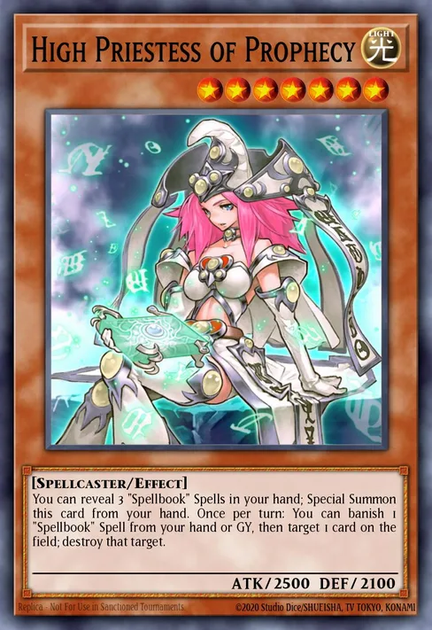 High Priestess of Prophecy, Duel Power #DUPO-EN081
