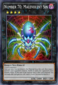 Number 70: Malevolent Sin
