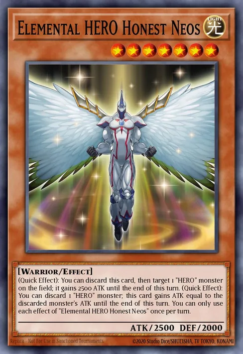 Elemental HERO Honest Neos, Duelist Saga #DUSA-EN028