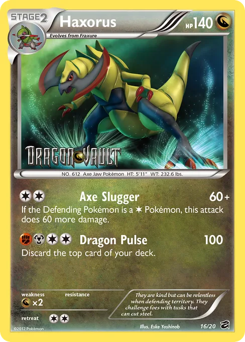 Haxorus, Dragon Vault #16