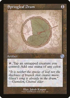Springleaf Drum, Normal
