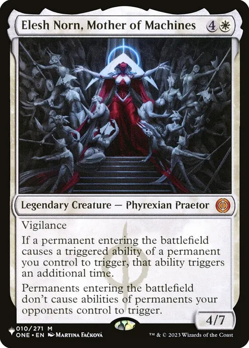Elesh Norn, Mother of Machines, The List #ONE-10