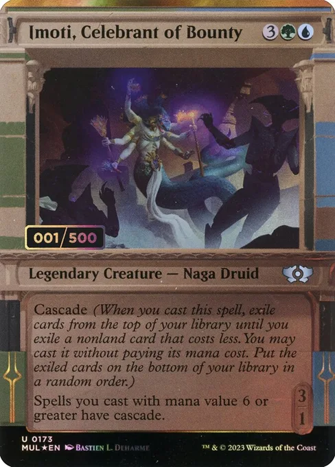 Imoti, Celebrant of Bounty, Multiverse Legends #173z