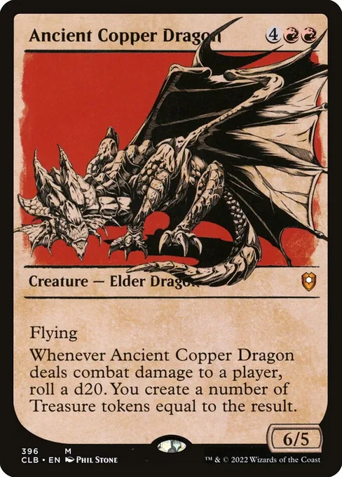 Ancient Copper Dragon, Commander Legends: Battle for Baldur's Gate #396