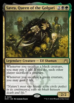 Savra, Queen of the Golgari, Normal