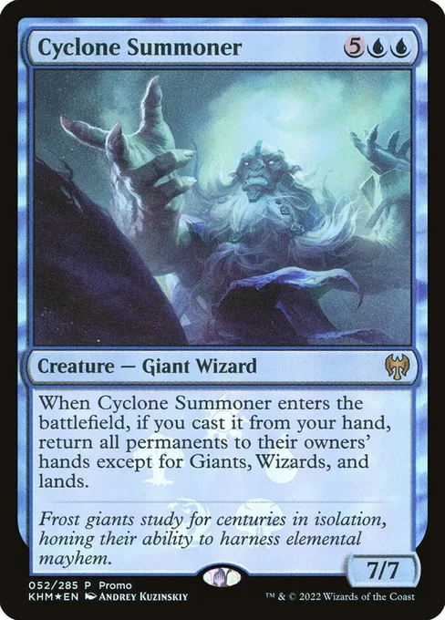 Cyclone Summoner, Kaldheim Promos #52★
