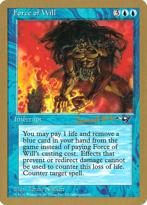 Force of Will, World Championship Decks 1997 #jk28