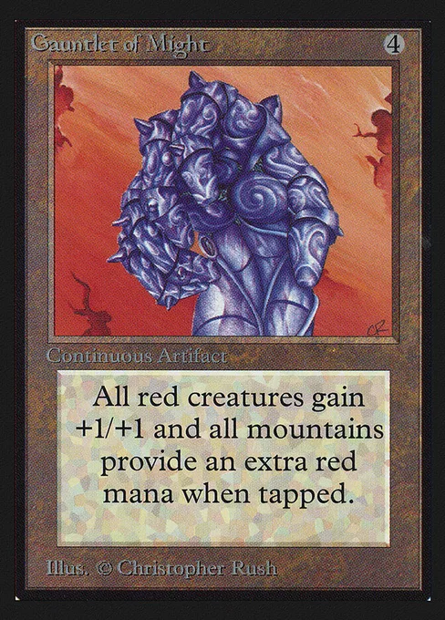 Gauntlet of Might, Intl. Collectors' Edition #245